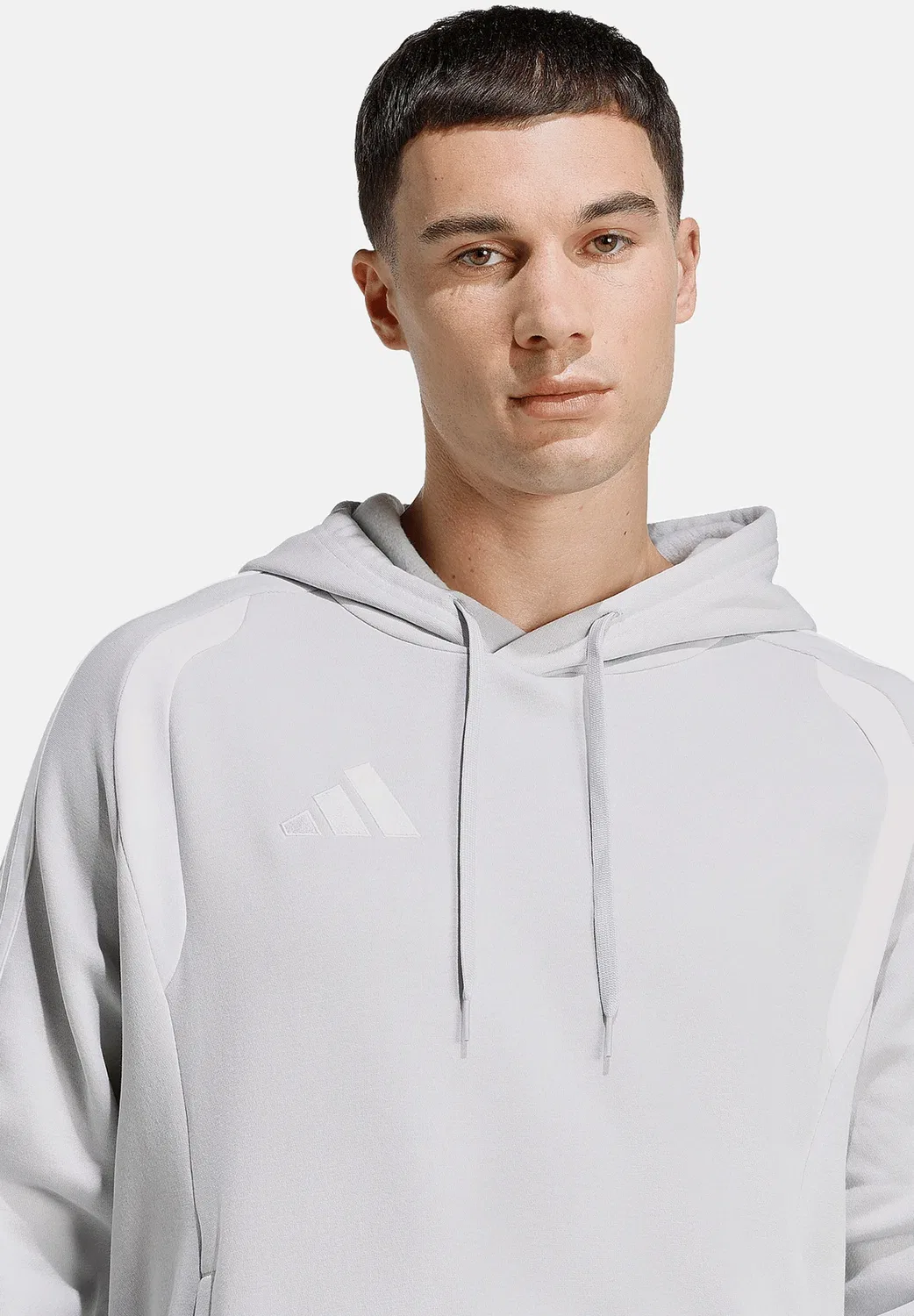Толстовка с капюшоном Adidas Performance, Grauweiss — фото 3
