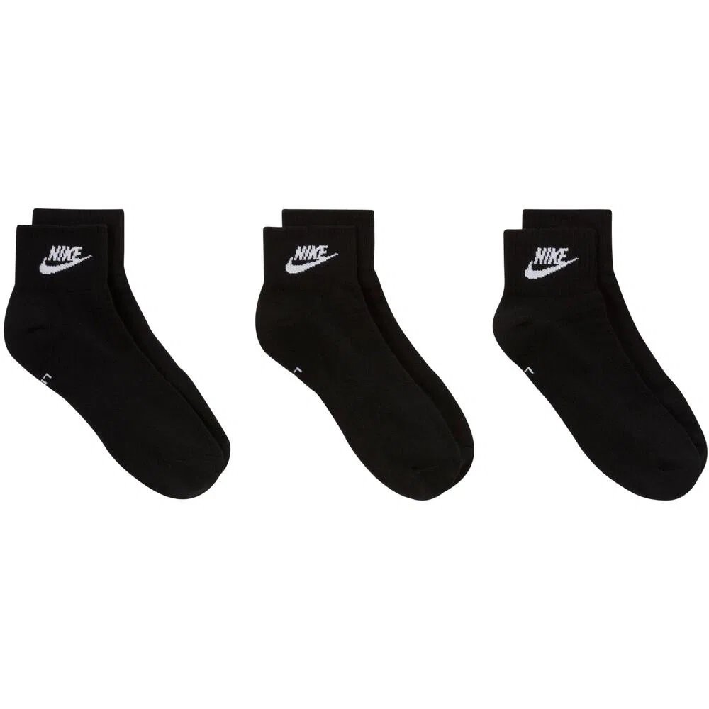 Спортивные носки-невидимки Everyday Essential Nike, Schwarz — фото 3