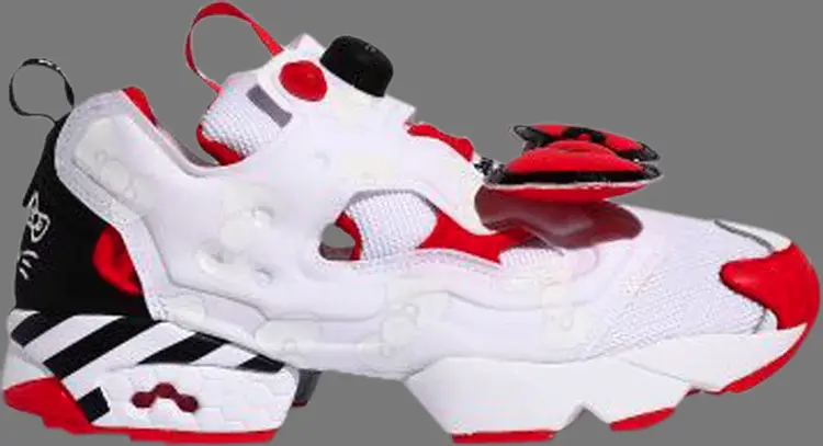 

Кроссовки sanrio x instapump fury 'hello kitty' Reebok, красный, Красный;серый, Кроссовки sanrio x instapump fury 'hello kitty' Reebok, красный