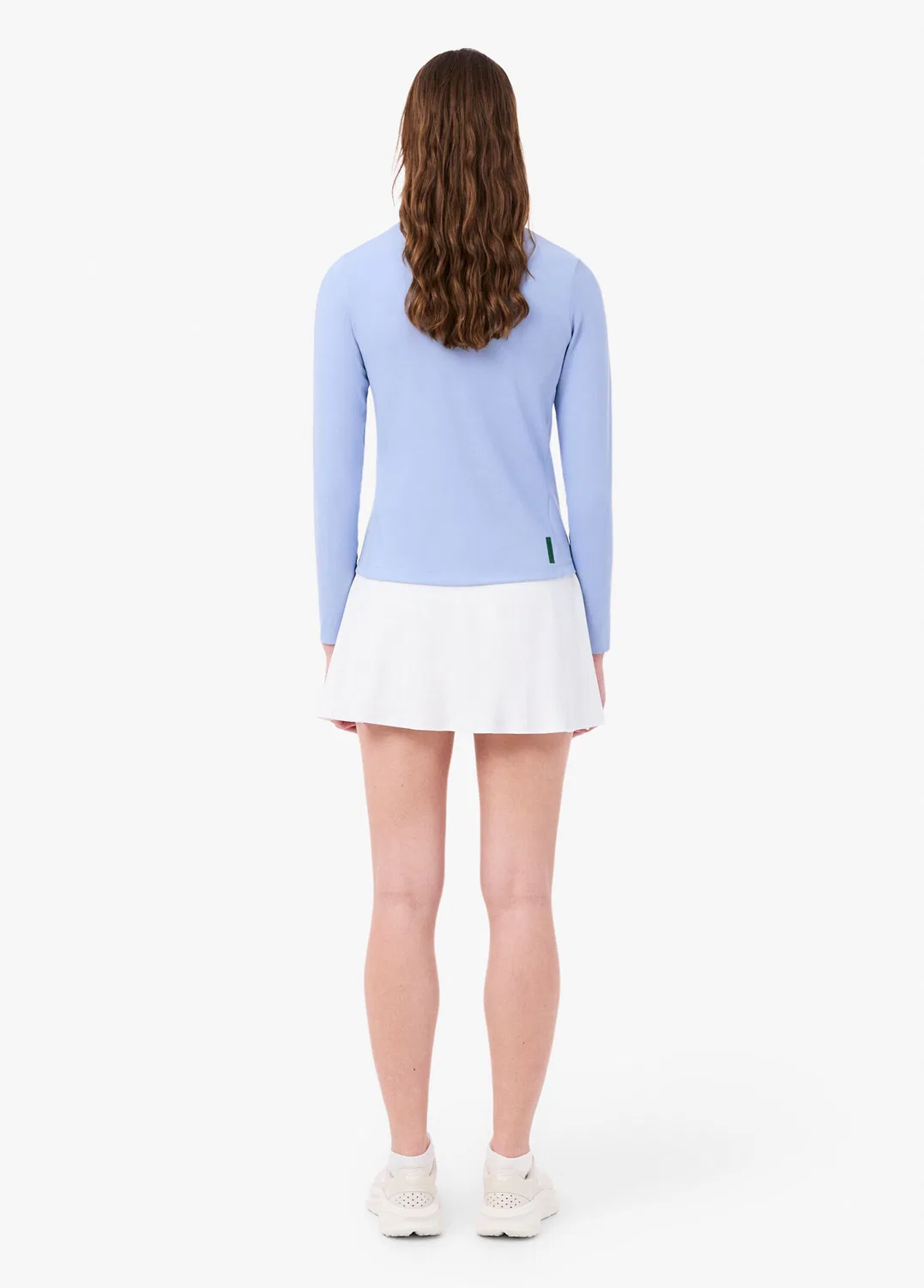 Юбка спортивная Lacoste, белая — фото 4
