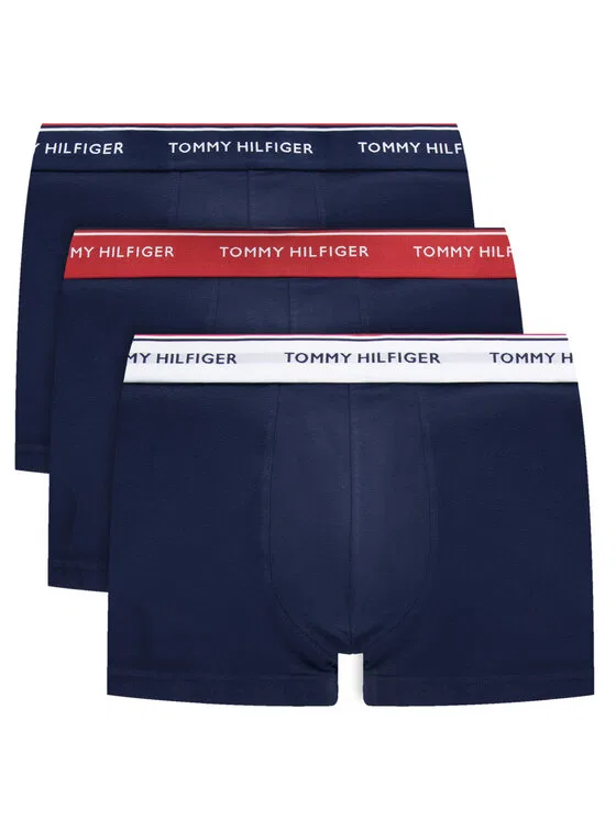 Комплект боксеров 3P Trunk Tommy Hilfiger, темно-синий