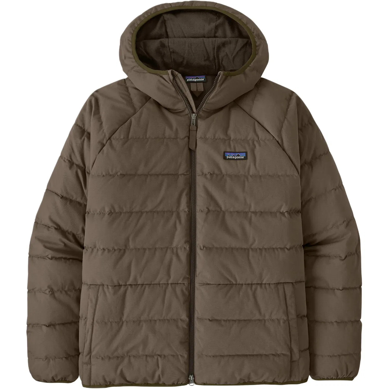 Мужское стеганое худи с капюшоном Patagonia, Maro Brown
