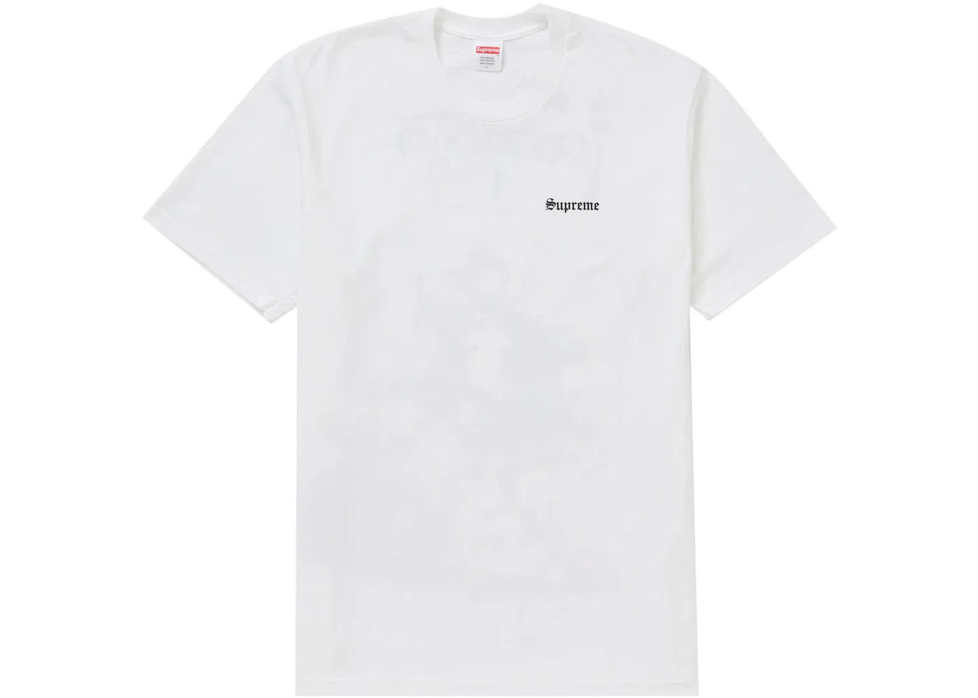 Мужская футболка с принтом Supreme Death Dealer Tee, White — фото 2