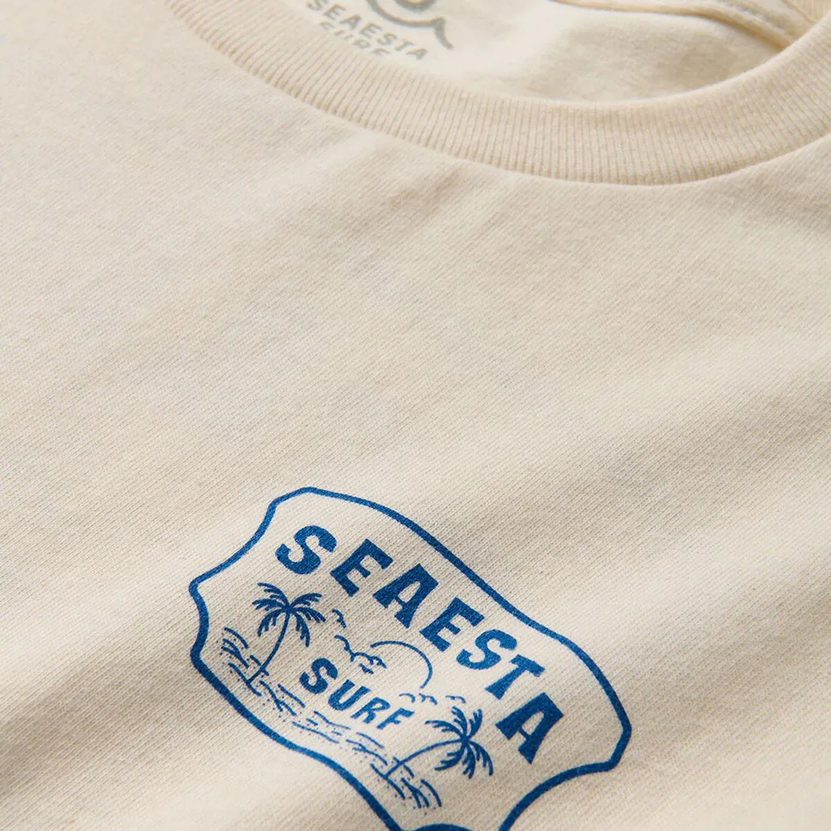 Детская футболка с принтом Tropics T-Shirt Seaesta Surf, White Wash — фото 4