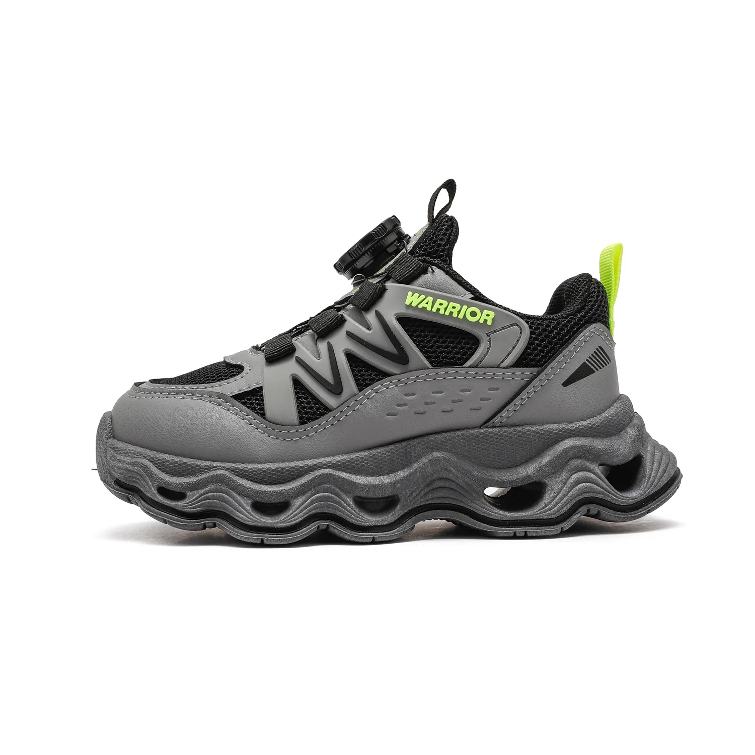 Детские повседневные кроссовки Grey/Black WARRIOR