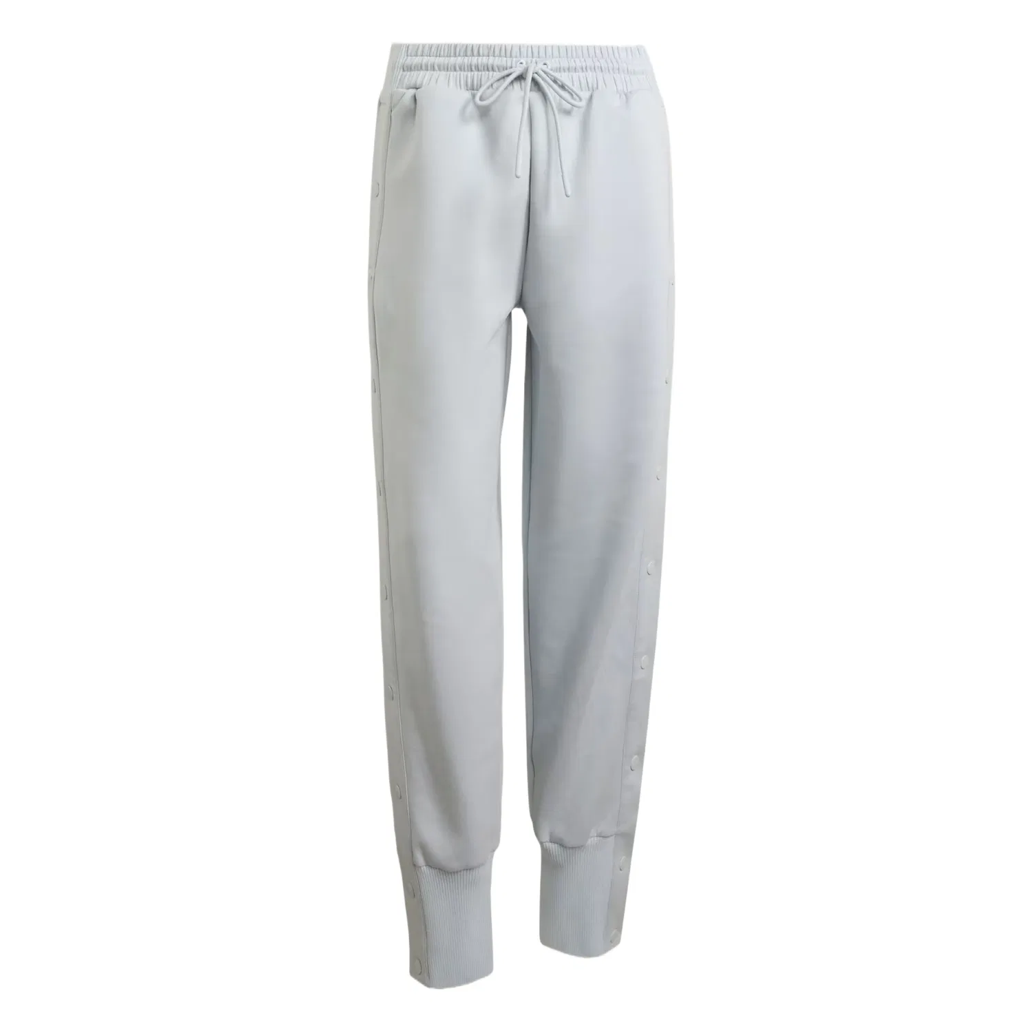Женские трикотажные спортивные штаны с прозрачно-серым цветом Adidas, Transparent Gray