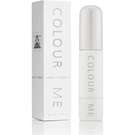 Туалетная вода мужская COLOUR ME White Luxury Fragrance for Men, 50 мл