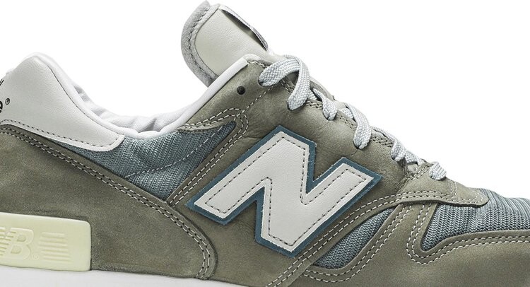 Кроссовки New Balance 1300 Made in USA '35th Anniversary', серый — фото 3