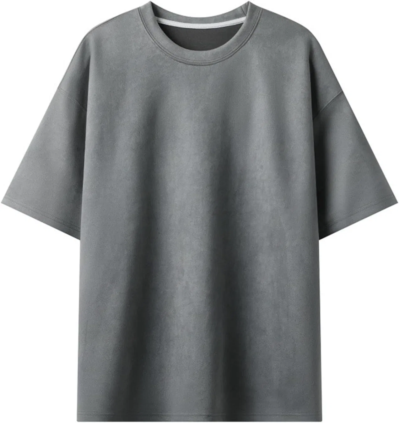 Мужская футболка оверсайз с 3/4 рукавом, Grey