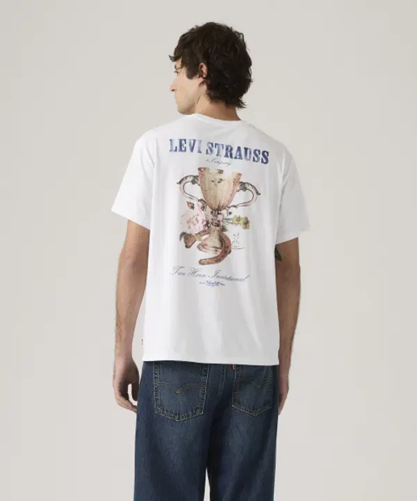 Футболка с графическим принтом, Relaxed Short Sleeve Graphic T-Shirt Levi'S — фото 3