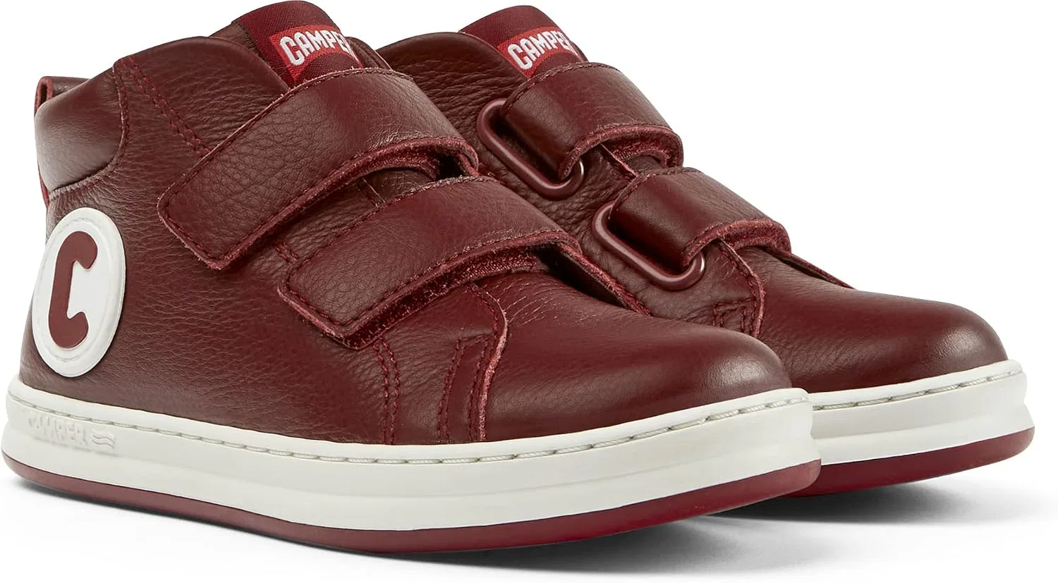 Детские кроссовки для мальчиков Camper Runner Four Kids Sneaker Child, Burgundy — фото 3