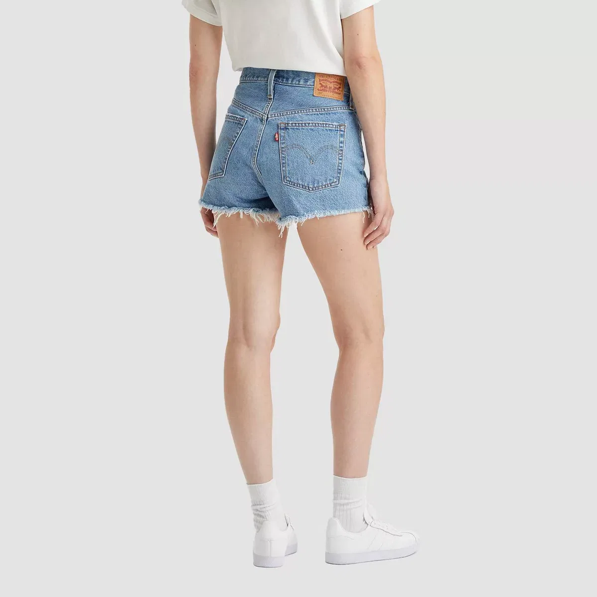 Женские шорты джинсовые с высокой посадкой 501 Original Fit High-Rise Levi's, Quiet Riot — фото 2