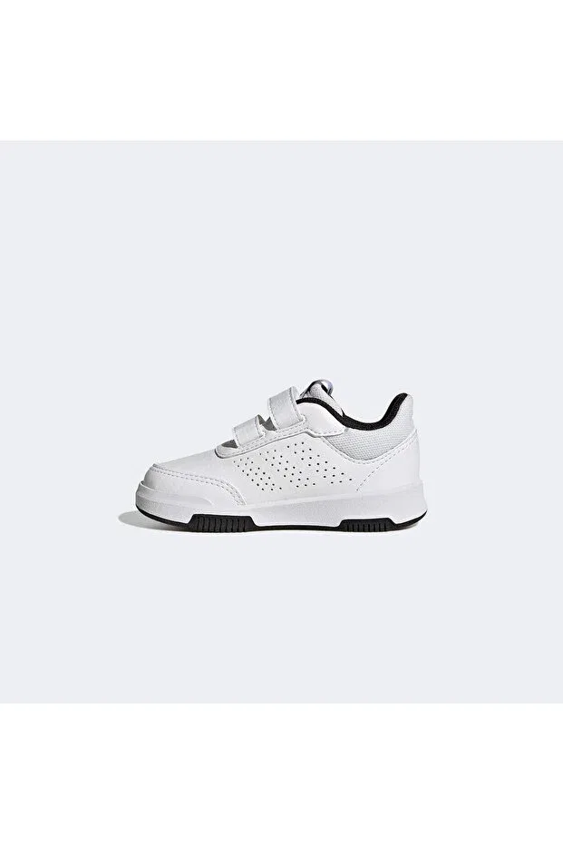 Детские спортивные туфли для девочек с липучкой Tensaur Sport 2.0 CF I Adidas, Cloud White / Core Black / Core Black — фото 2