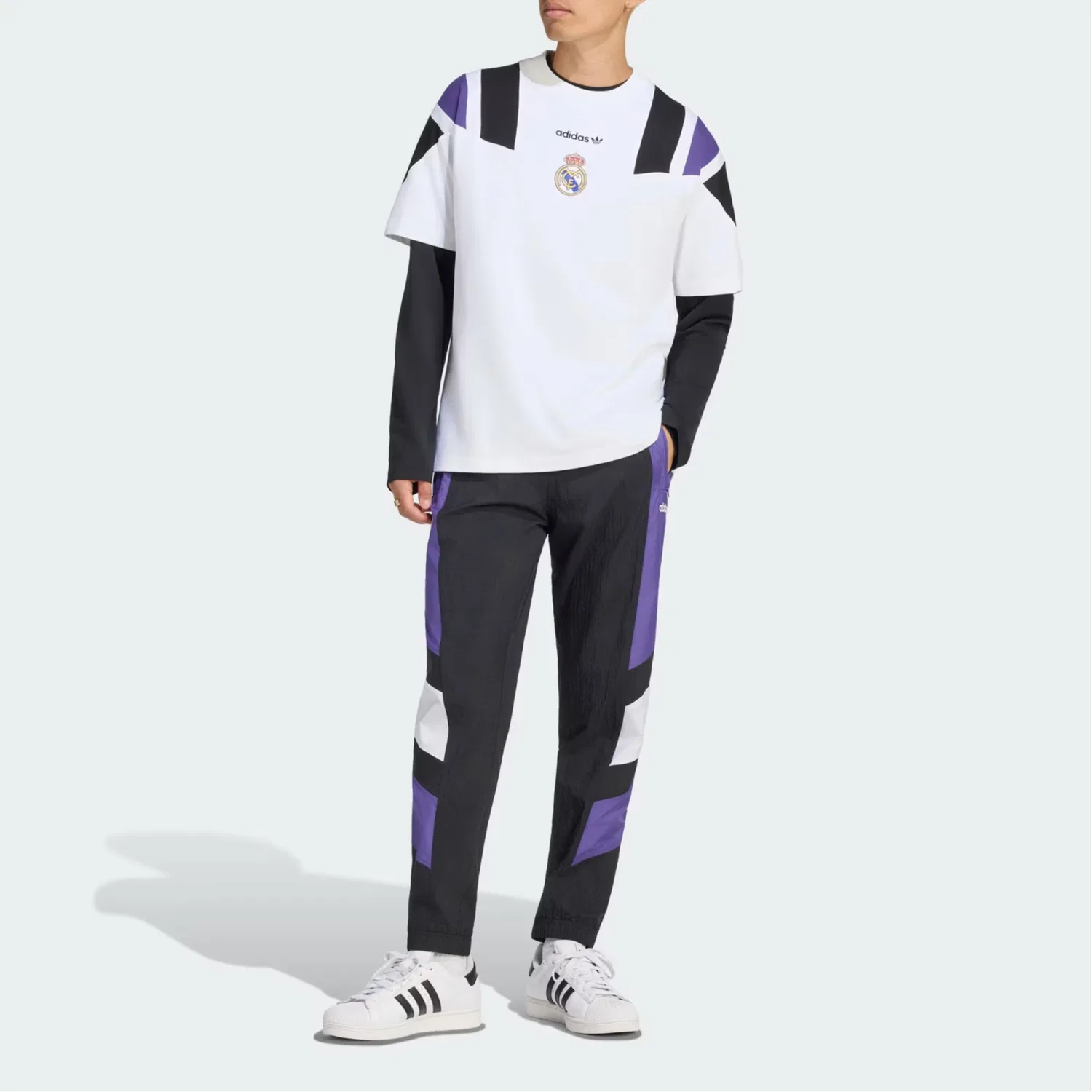 Мужская футболка с круглым вырезом Adidas Originals Real Madrid, White — фото 3