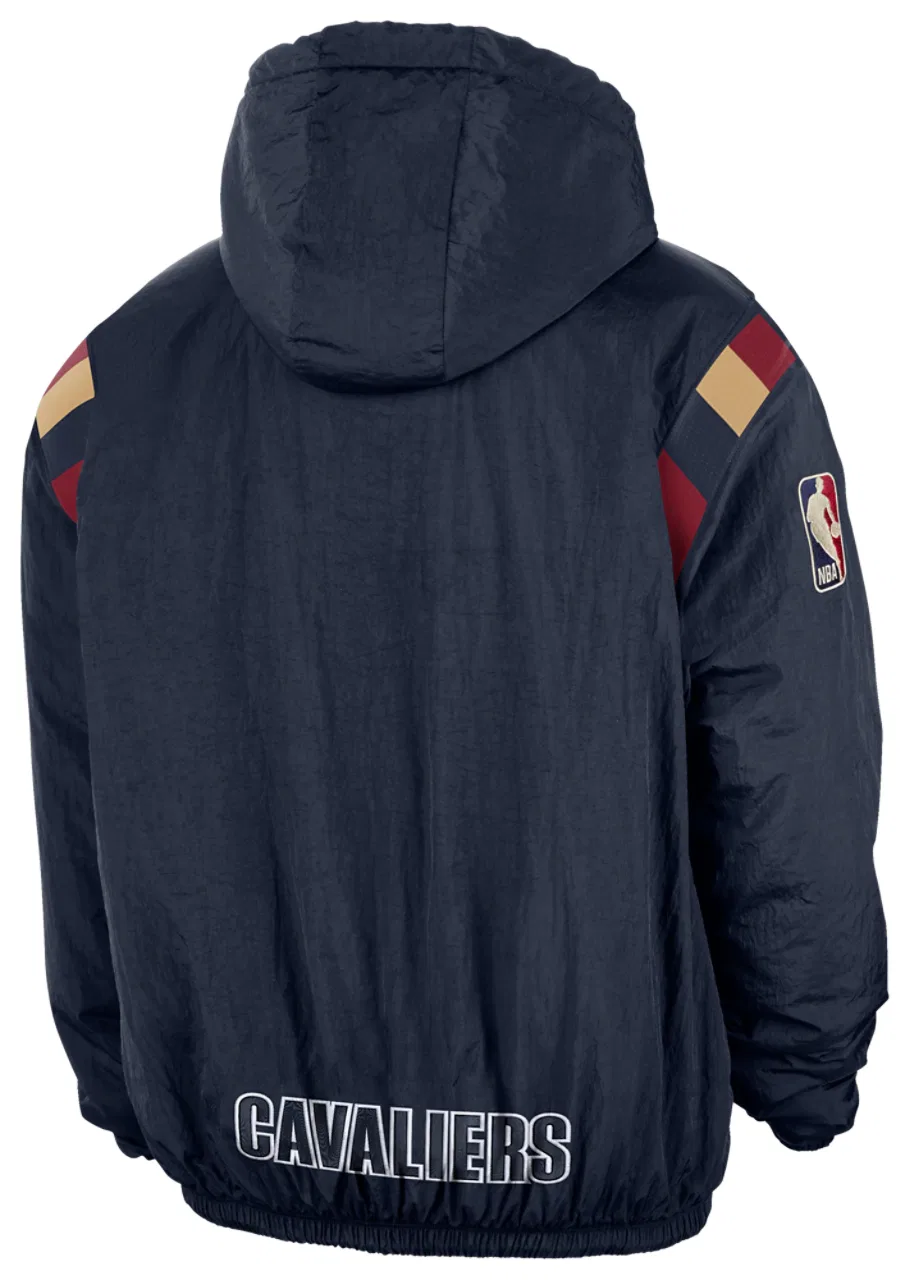 Мужская куртка Cavaliers Woven LND Half-Zip Nike, цвет Navy/Multi — фото 2