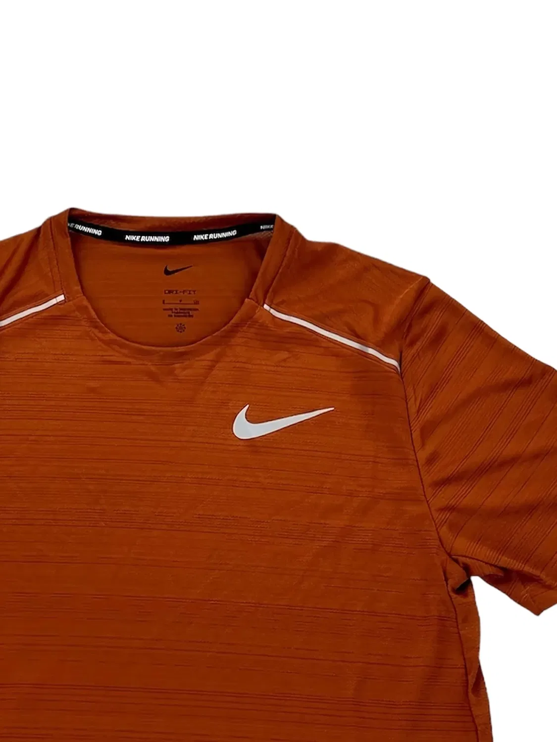 Футболка Miler Dri-FIT 1.0 Nike, оранжевый — фото 2
