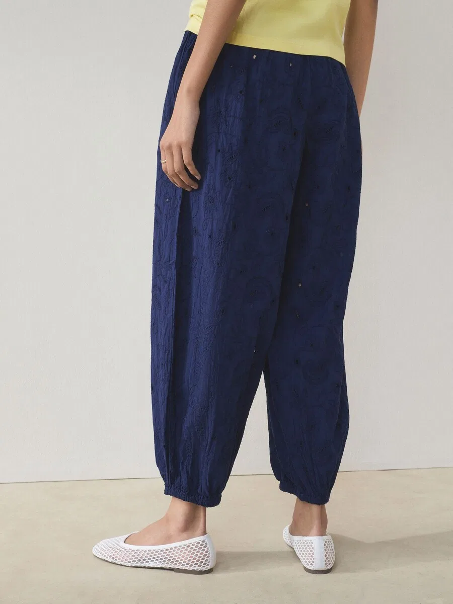 Брюки Next Barrel Pants темно-синего цвета — фото 3