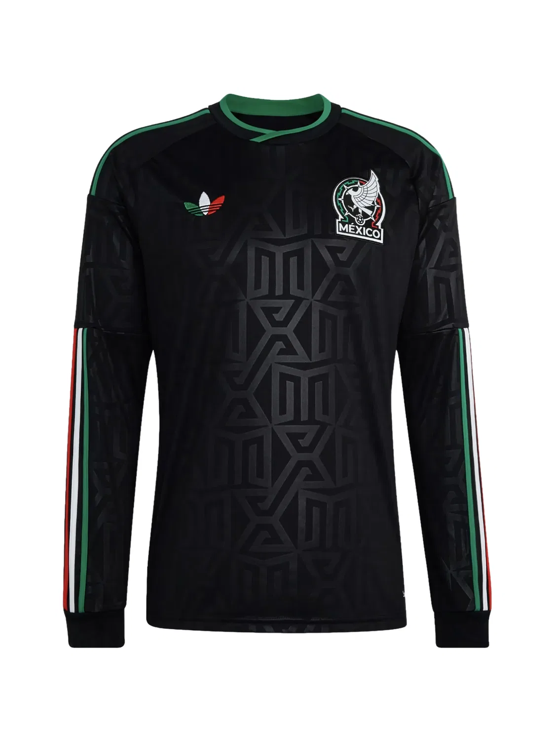 Топ Mexico 26 Third с длинными рукавами Adidas, черный