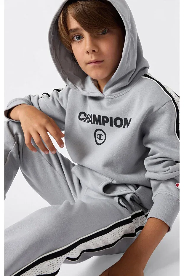 Детские свитшот для девочек с капюшоном Urban sport hooded sweatshirt Champion, Gri-32