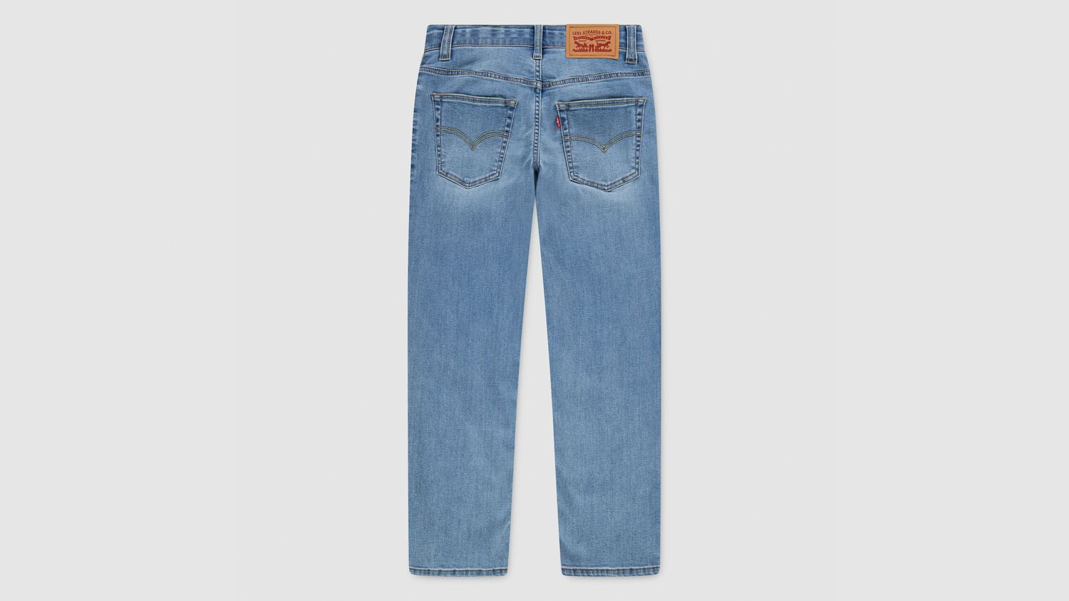 Джинсы свободного кроя Taper Move для мальчиков 8-20 лет Levi's, Basil Sky Without Destruction - Medium Wash — фото 2