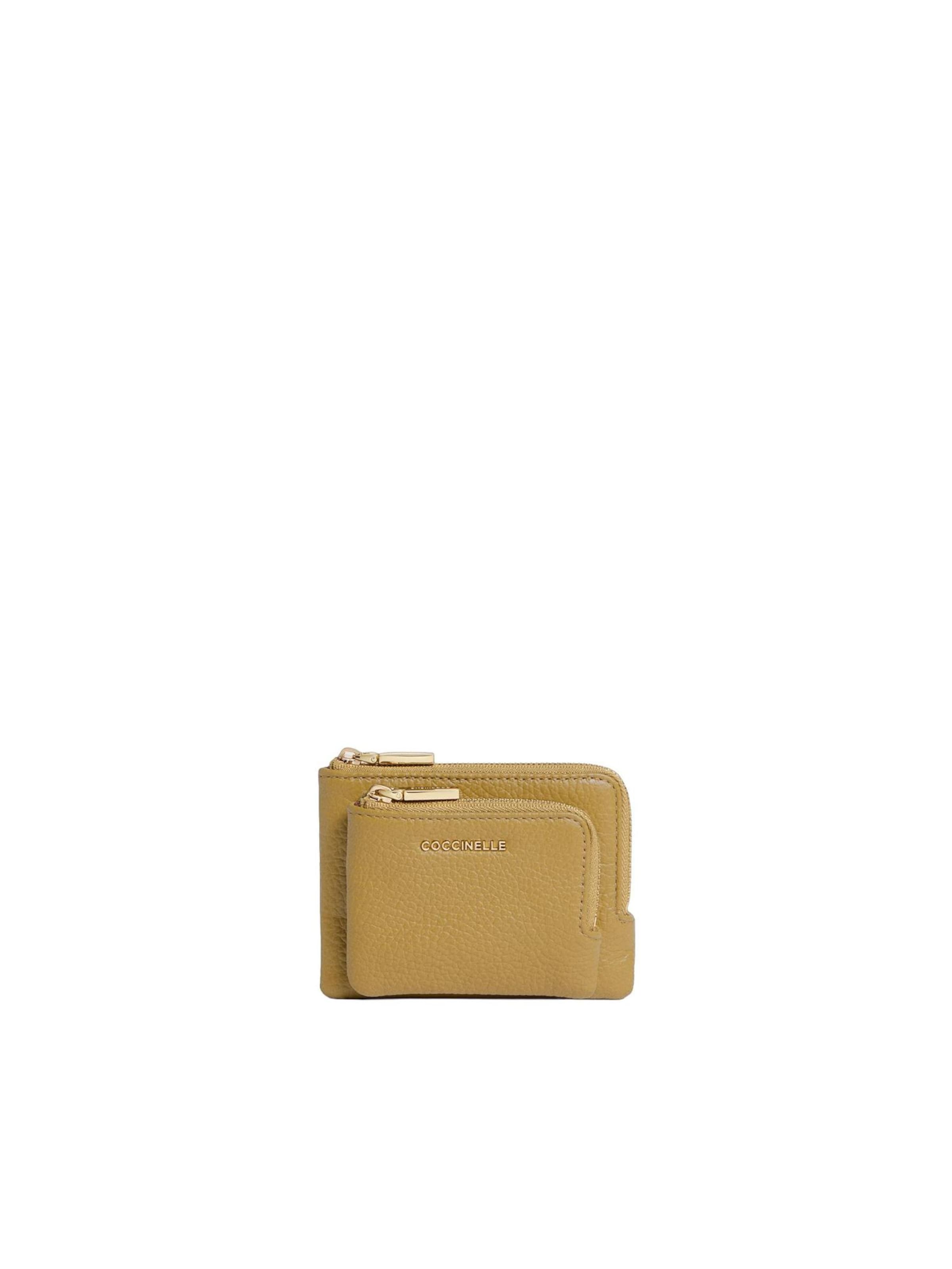 

Кошелек 'COCCINELLE METALLIC 26' в цвете травяной зелени