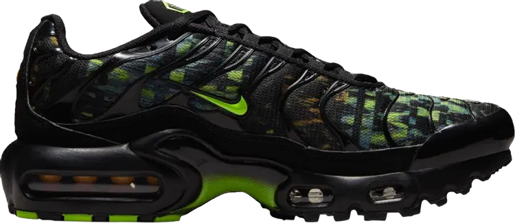 

Кроссовки Nike Air Max Plus GS 'Sustainable - Black Volt', черный
