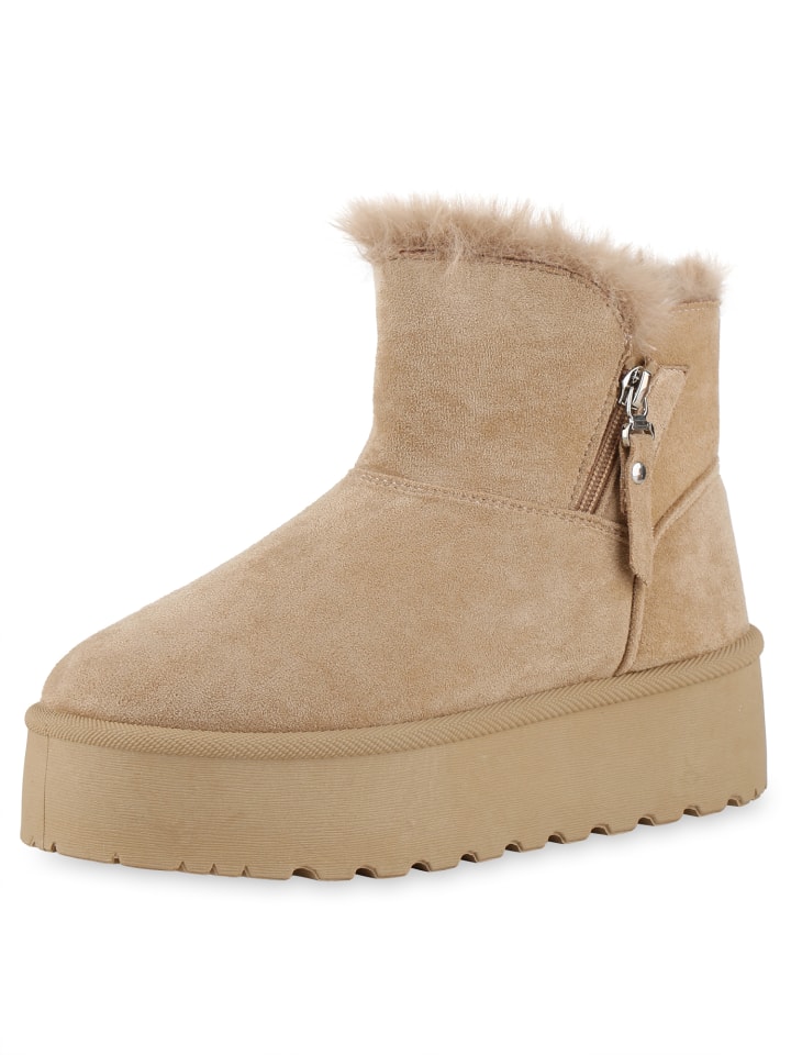 Ботильоны VAN HILL Winter Boots Erin, хаки