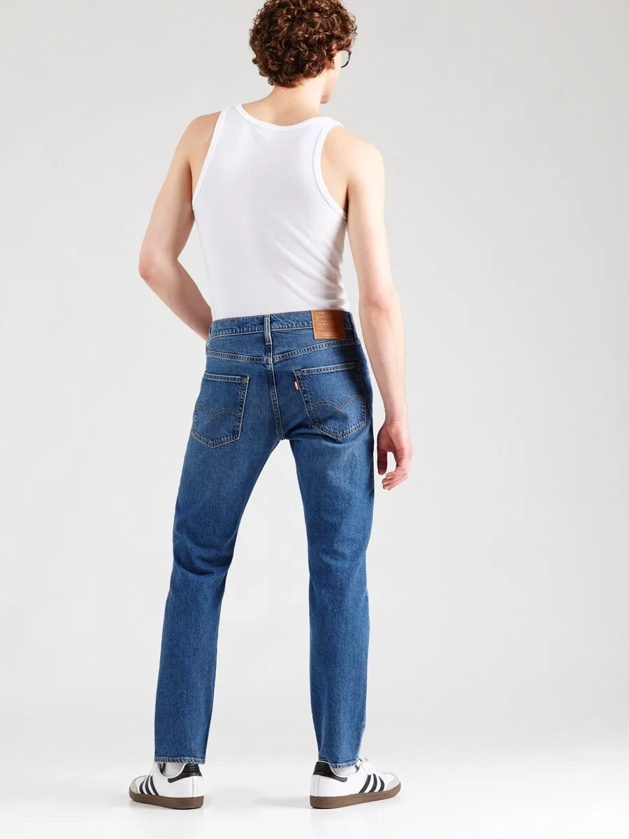 Джинсы LEVI'S Regular '502 Taper Jeans' синего цвета — фото 4