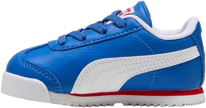 Детские кроссовки для мальчиков с шнуровкой Roma 24 PUMA, Blue — фото 3