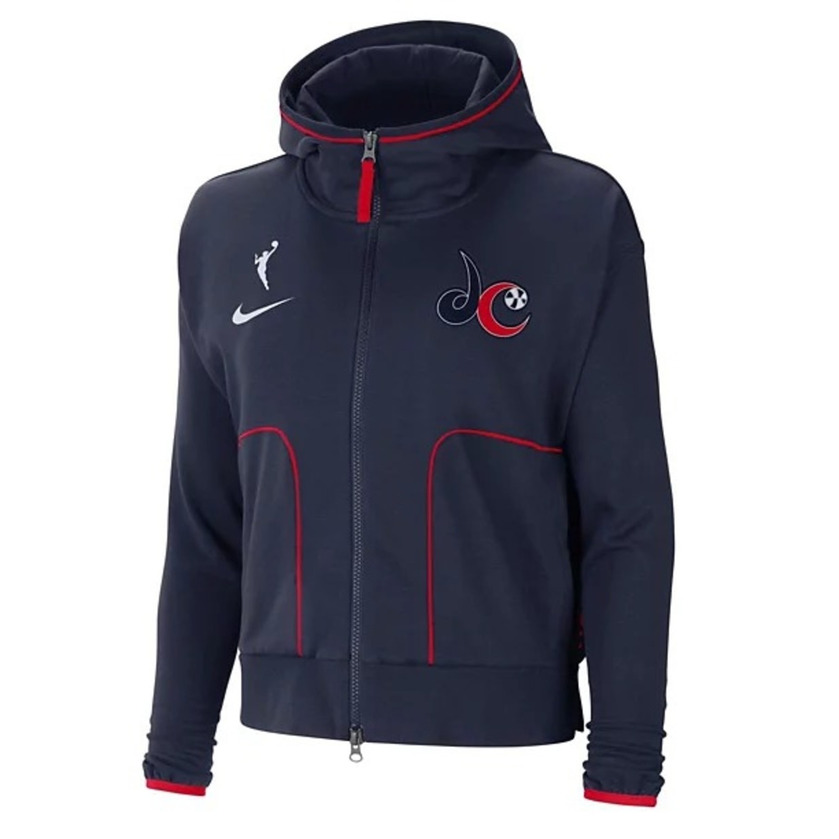 

Куртка спортивная Nike Washington Mystics Full-Zip Knit, темно-синий