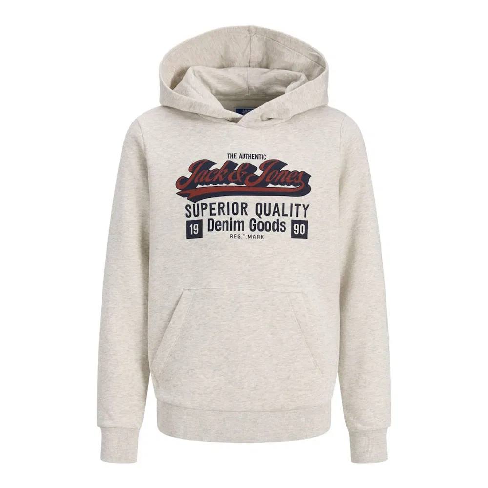Худи с логотипом Jack & Jones, бежевый