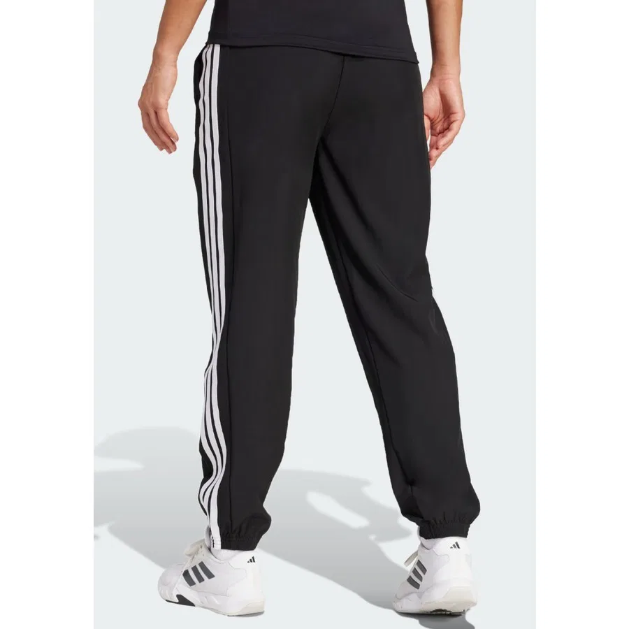 Спортивные штаны с принтом в полоску Train Essentials 3-Stripes adidas, Черный — фото 2