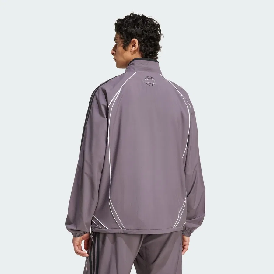 Спортивная куртка с молнией Teamgeist Adicolor adidas, Черный — фото 2