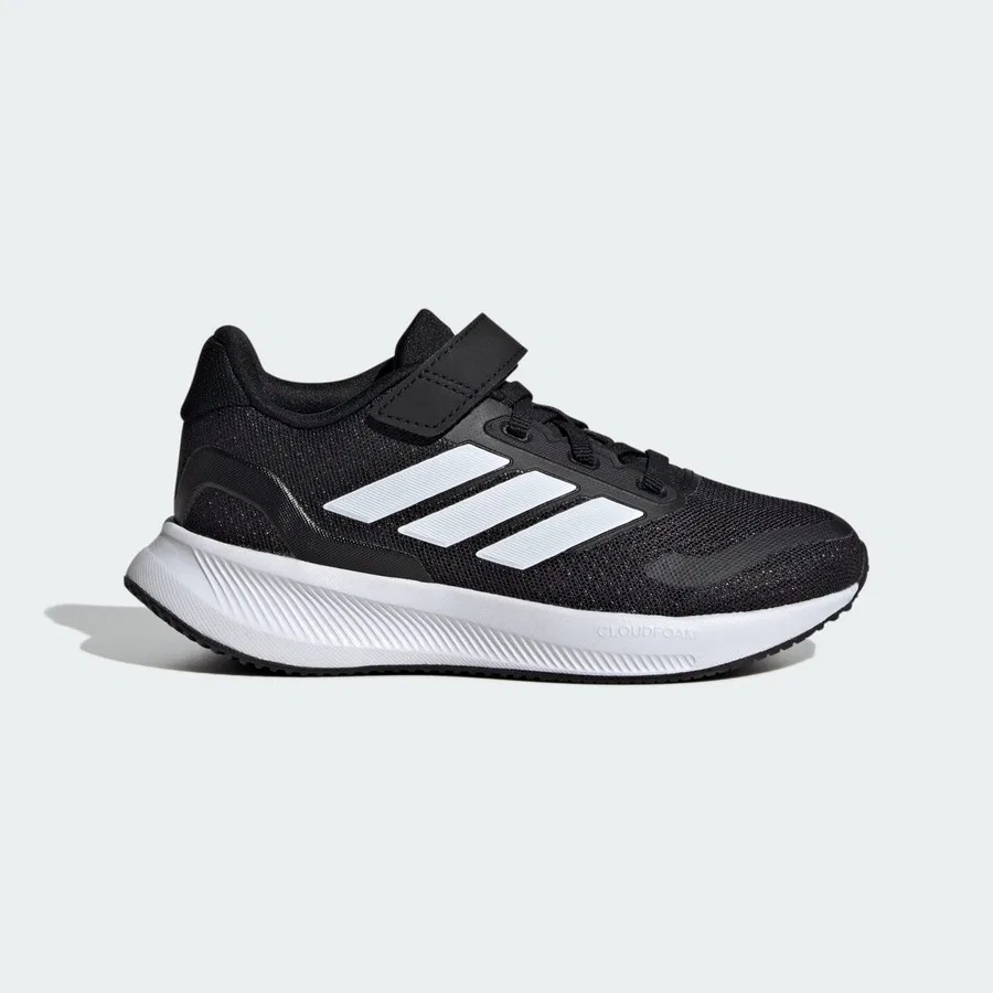 Детские спортивные кроссовки с повседневным дизайном Runfalcon 5 adidas, Черный