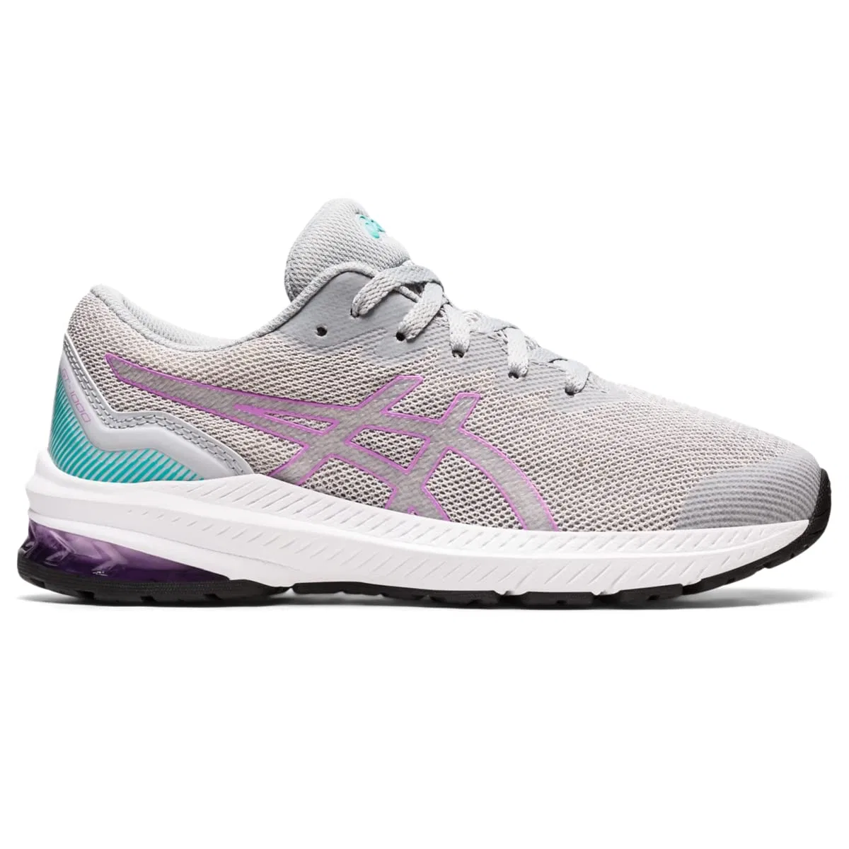 Детские кроссовки для мальчиков ASICS GT-1000 11 GS, Piemonte Grigio Lavender Glow