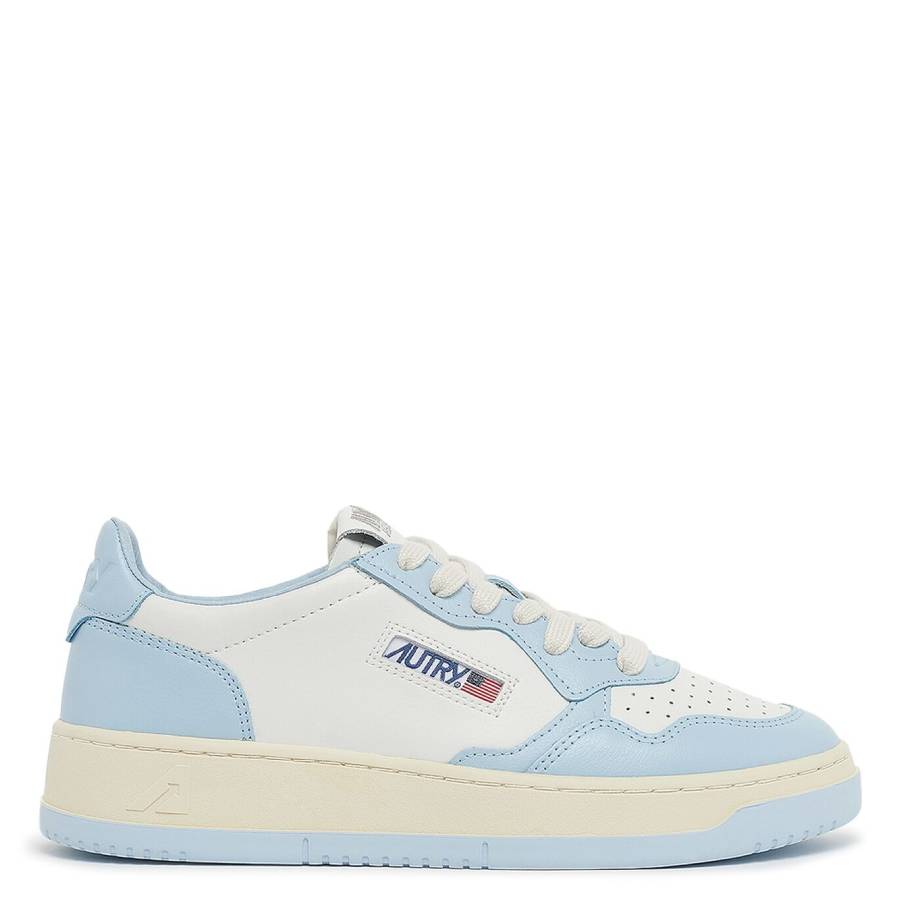 Женские синие кроссовки Autry Wmns Medalist Low Top