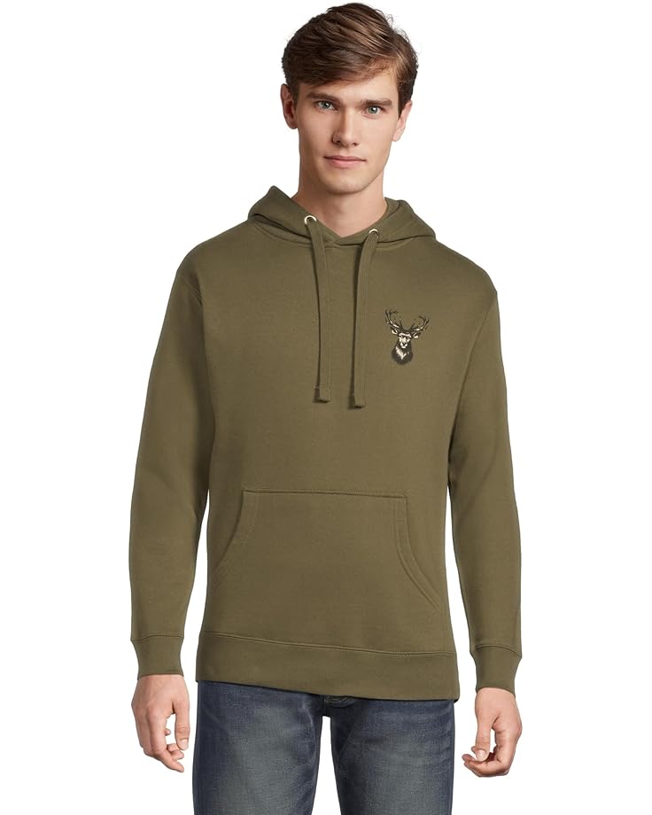 

Мужской худи Pendleton Stag Graphic, Military Green/Black