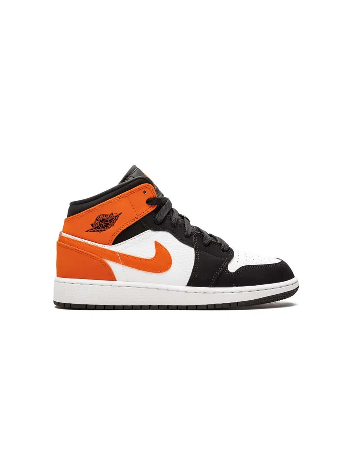 Jordan Кроссовки 1 Mid Shattered Backboard черный