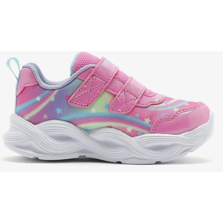Детские спортивные кроссовки с подсветкой Twisty Glow Skechers, Фиолетовый — фото 3