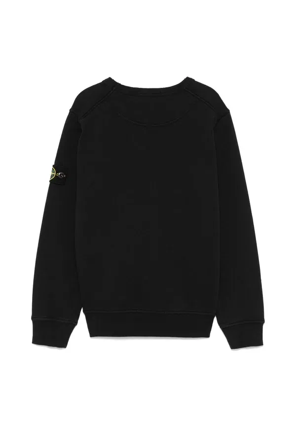 Худи из полиэстера Sweatshirt Stone Island, черный — фото 2