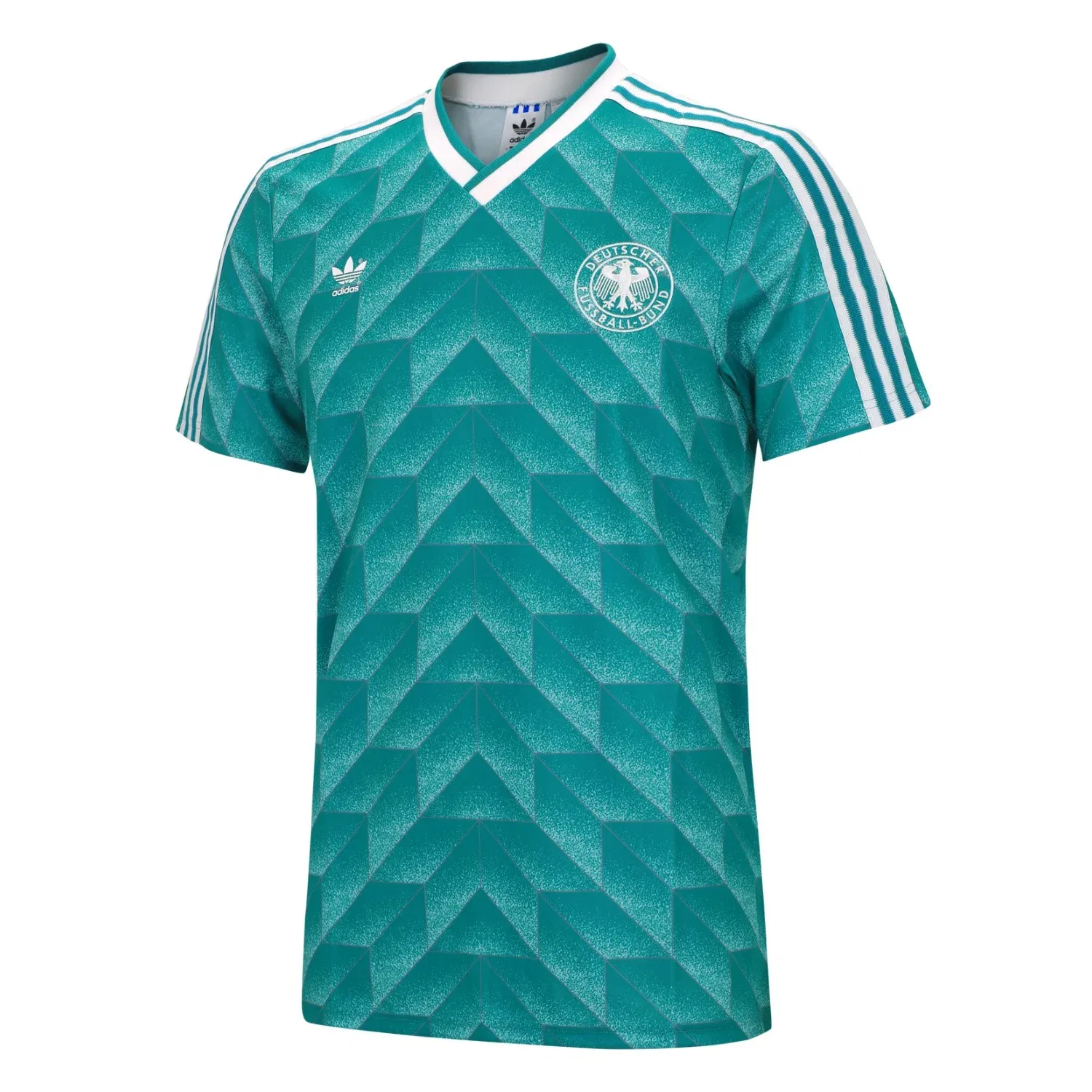 Мужская футболка ретро Adidas, Green