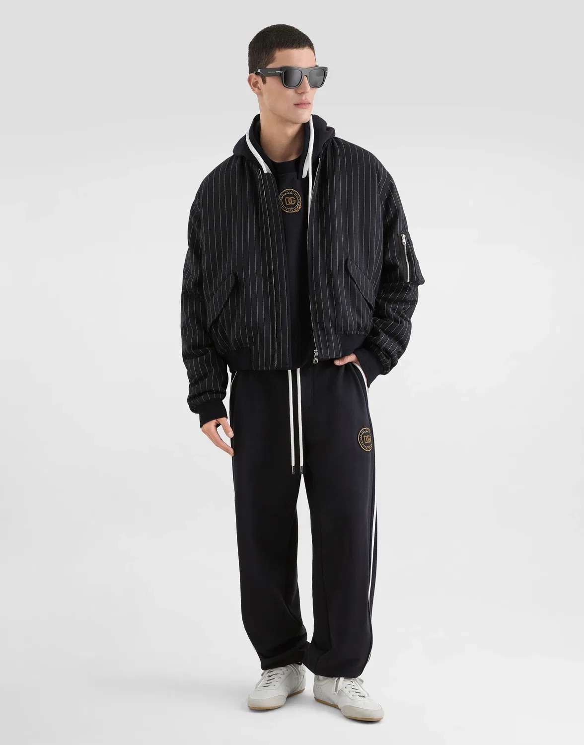 Худи из хлопка DOLCE & GABBANA, синий — фото 2