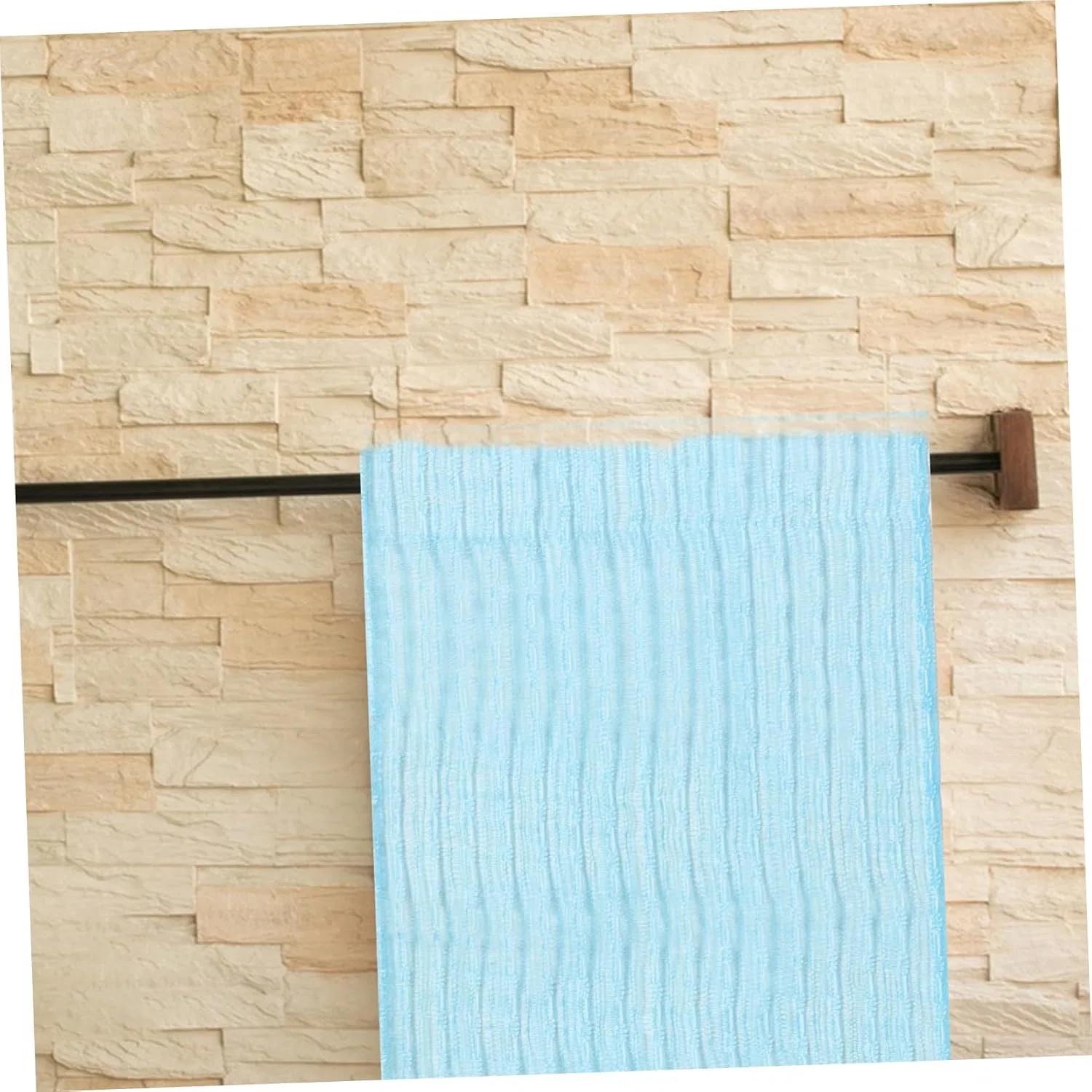 Мочалка для тела из нейлона, VICASKY, 91x30 см, Sky Blue — фото 4