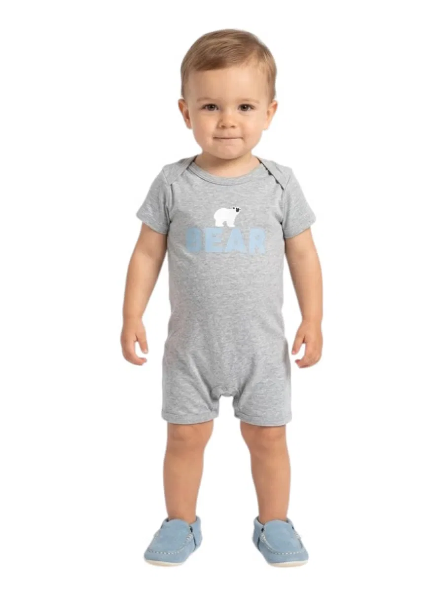 Боди-комбинезон с коротким рукавом, комплект из 3 предметов, Rhappy Bear, Bambimici, разноцветный — фото 2