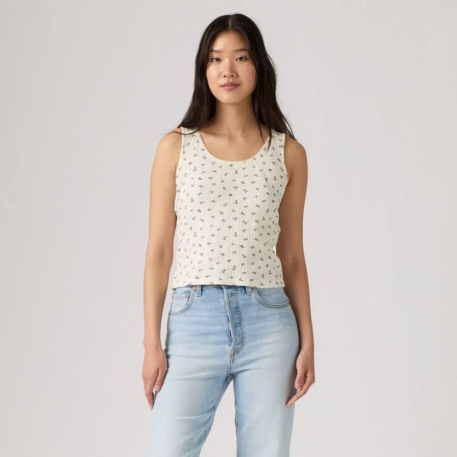Топ LEVI'S 'SWEETIE' цвета экрю — фото 2