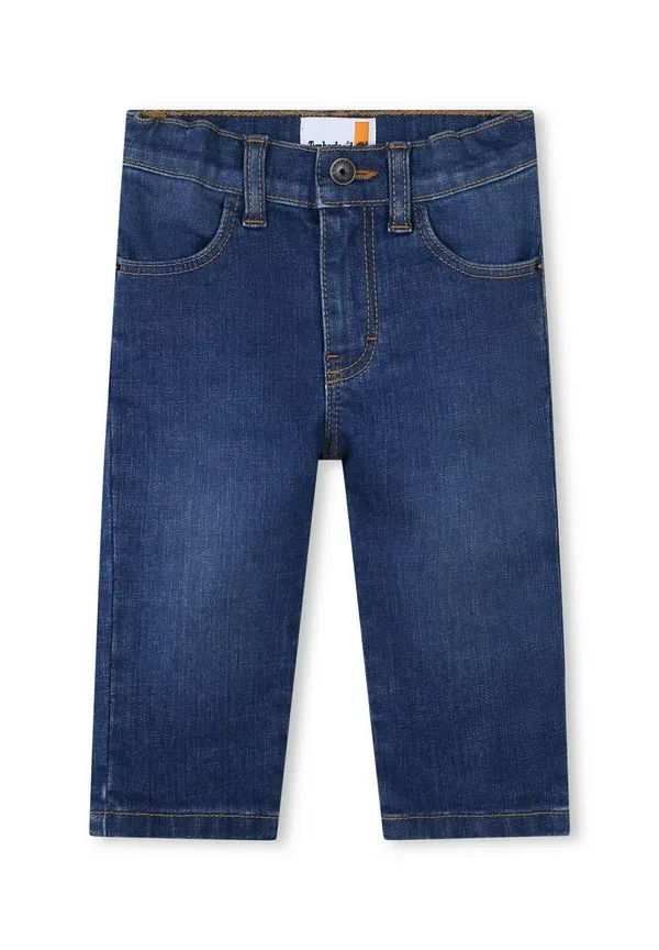 Джинсы деним Logo contrastant - straight leg jeans Timberland, Denim Blue, синий