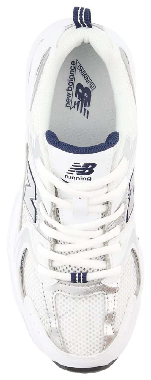 Кроссовки для мальчиков 530 New Balance, белый/темно-синий — фото 3