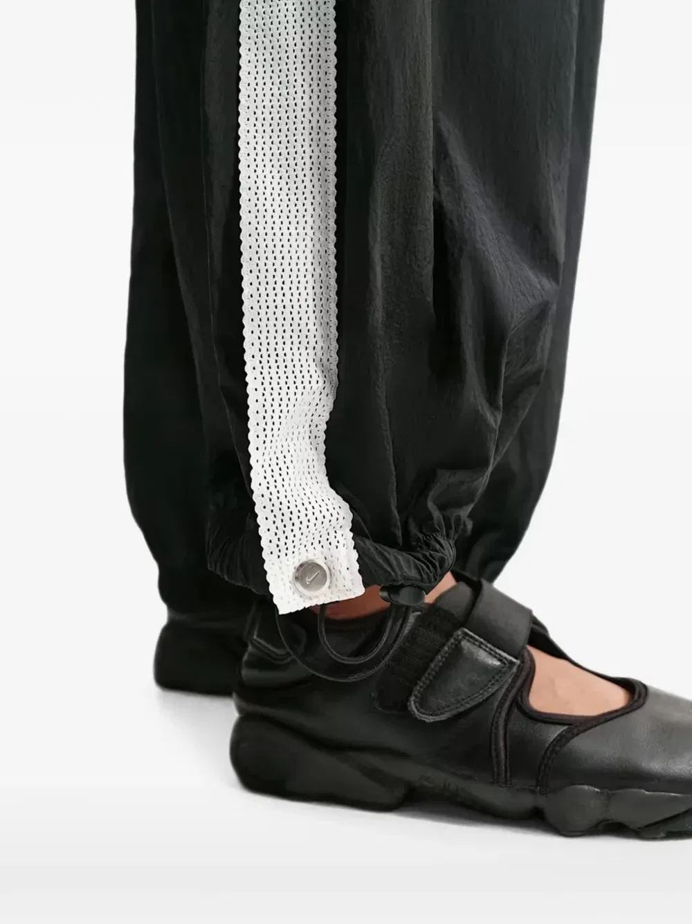 Спортивные брюки с эластичными манжетами Nike, черный — фото 3
