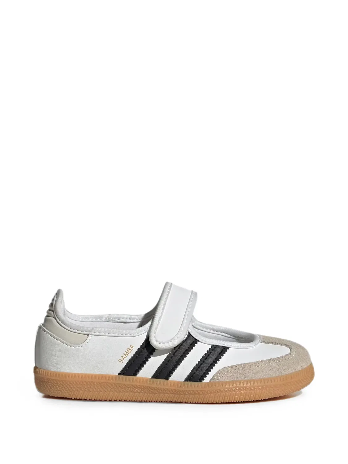 Кроссовки Samba Jane на липучках Adidas, белый