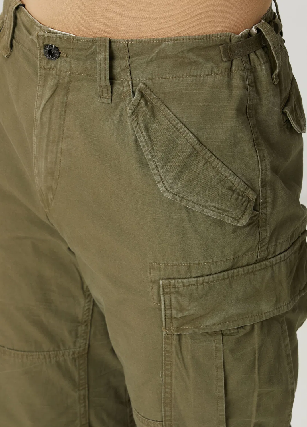 Брюки карго Polo Ralph Lauren, green — фото 4